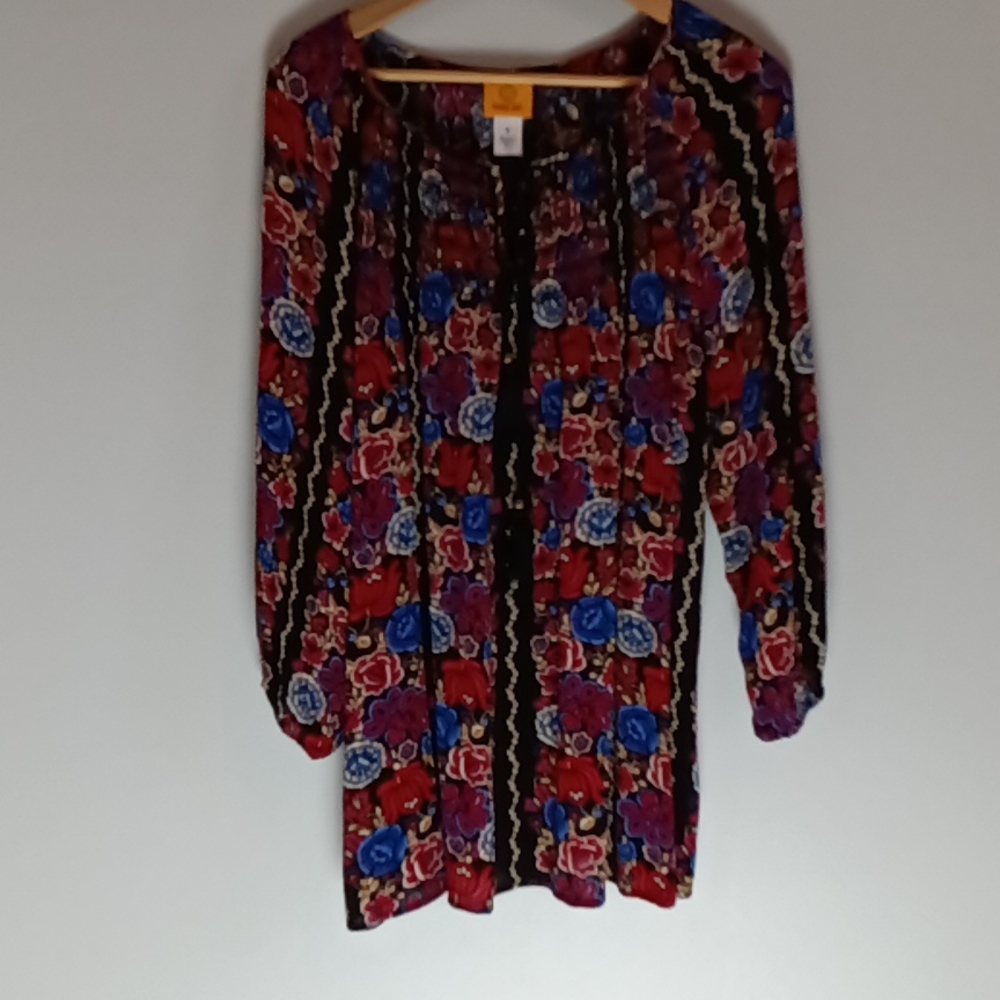 Ruby Rd. Floral Top - Picture 3 of 13